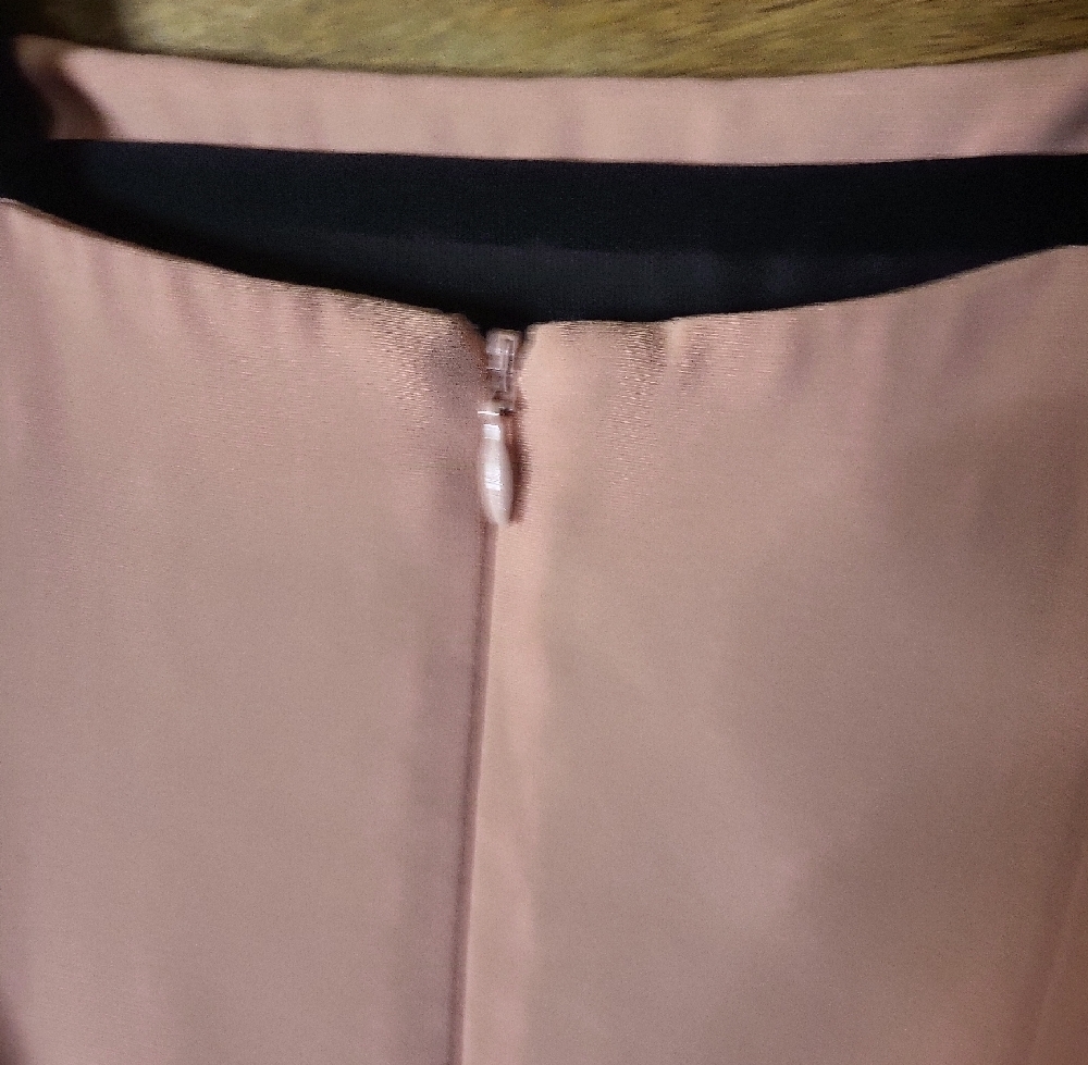 Cinq à Sept Designer Blush Pink Mini Dress Modern Feminine Size 2 - Picture 5 of 7